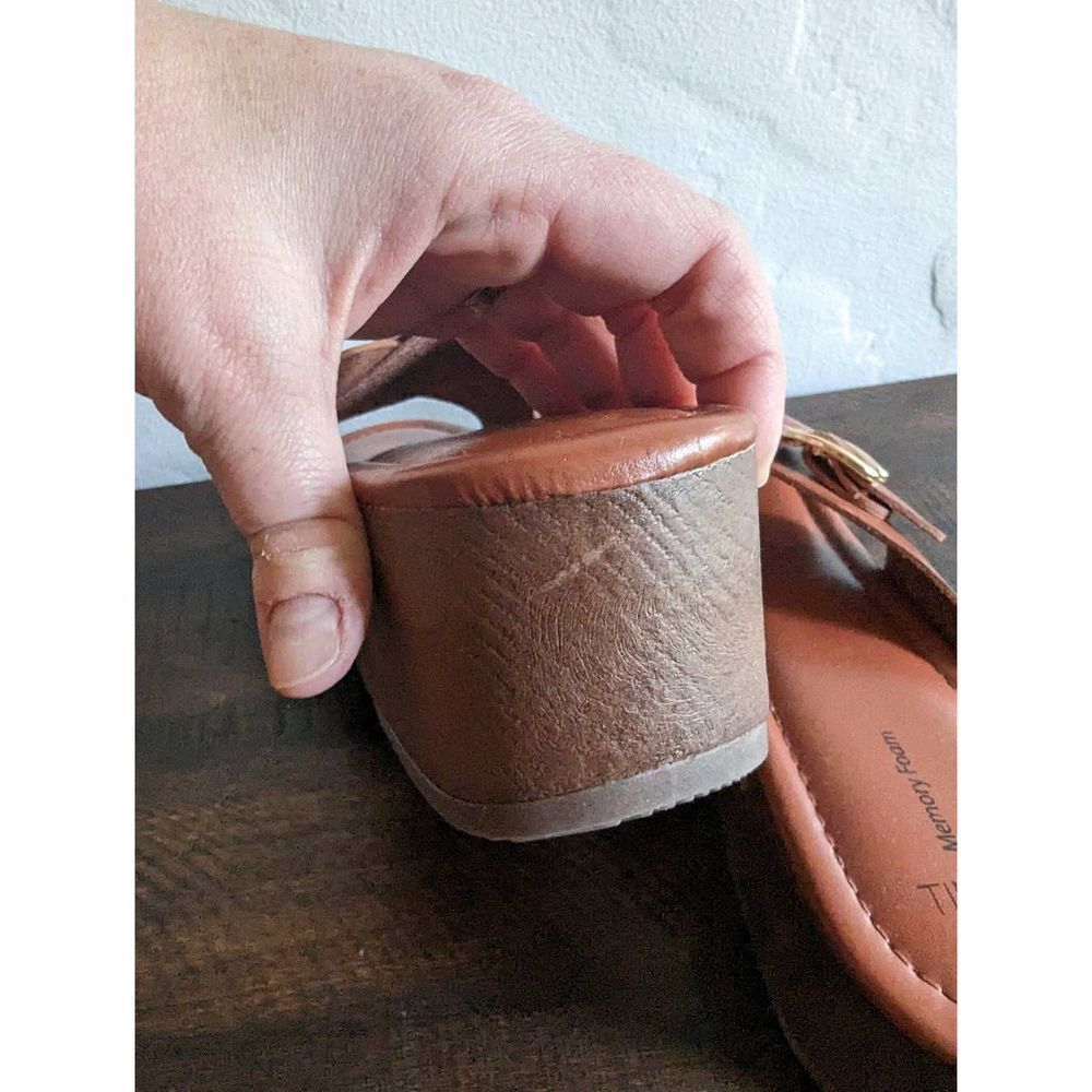 Time And Tru Platform Memory Foam Crossband Clog … - image 6